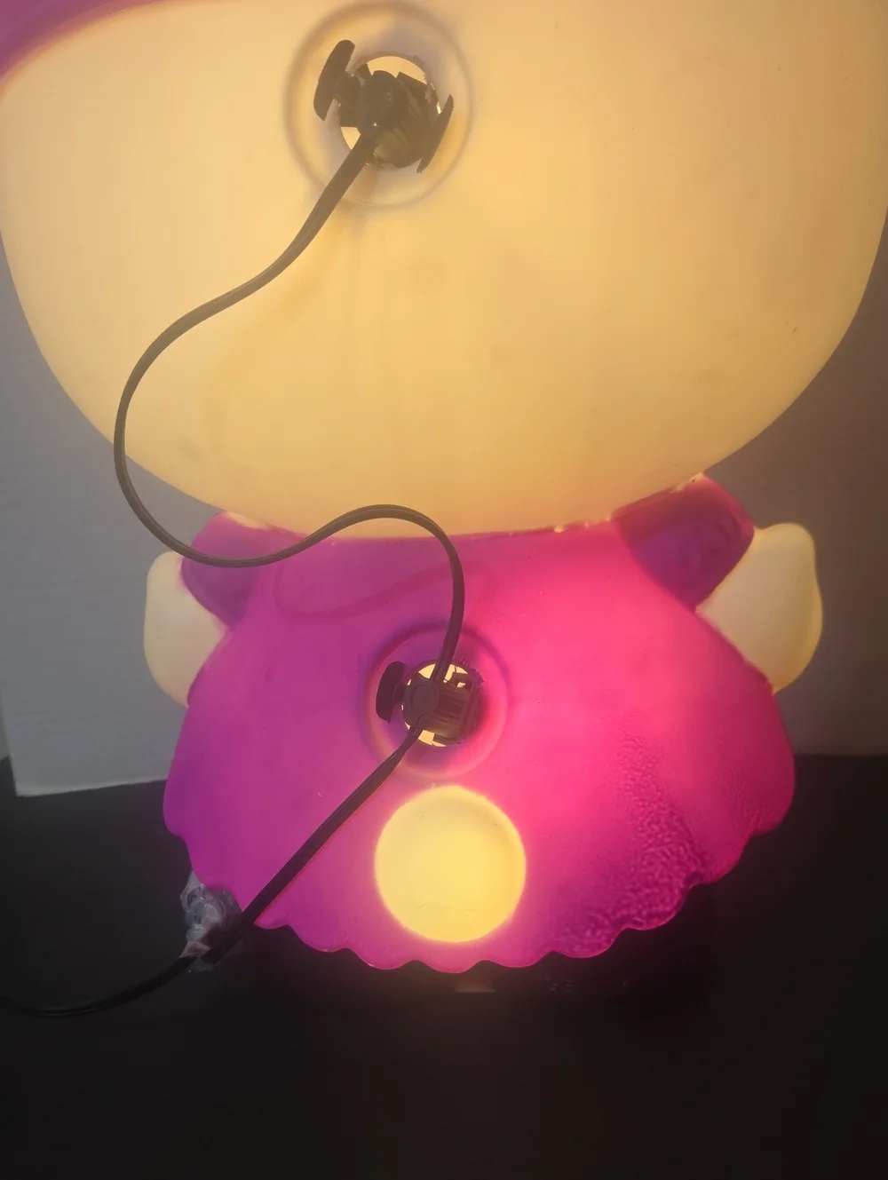 Hello Kitty Blow Mold Witch Halloween Lighted Yard Decor Sculpture 22” Plug-in